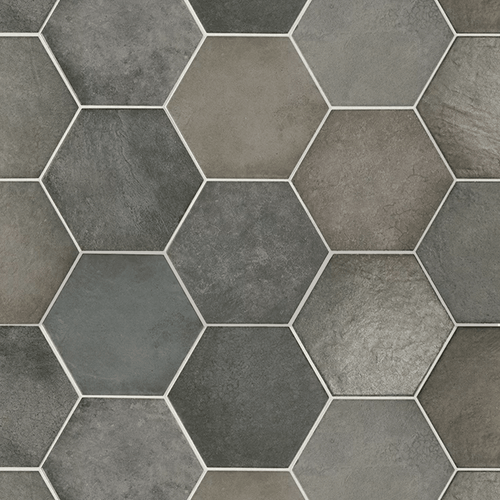 Porcelanato Heritage Carbon Mat 17.5x20 cm