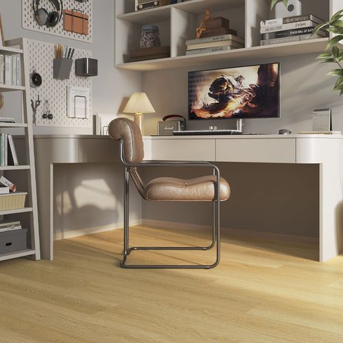 Piso fotolaminado Euro Caramel Oak WP 1218x197x8 mm