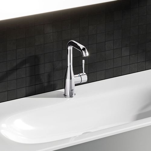 Grifo de Lavamanos L Cromo Grohe Essence New