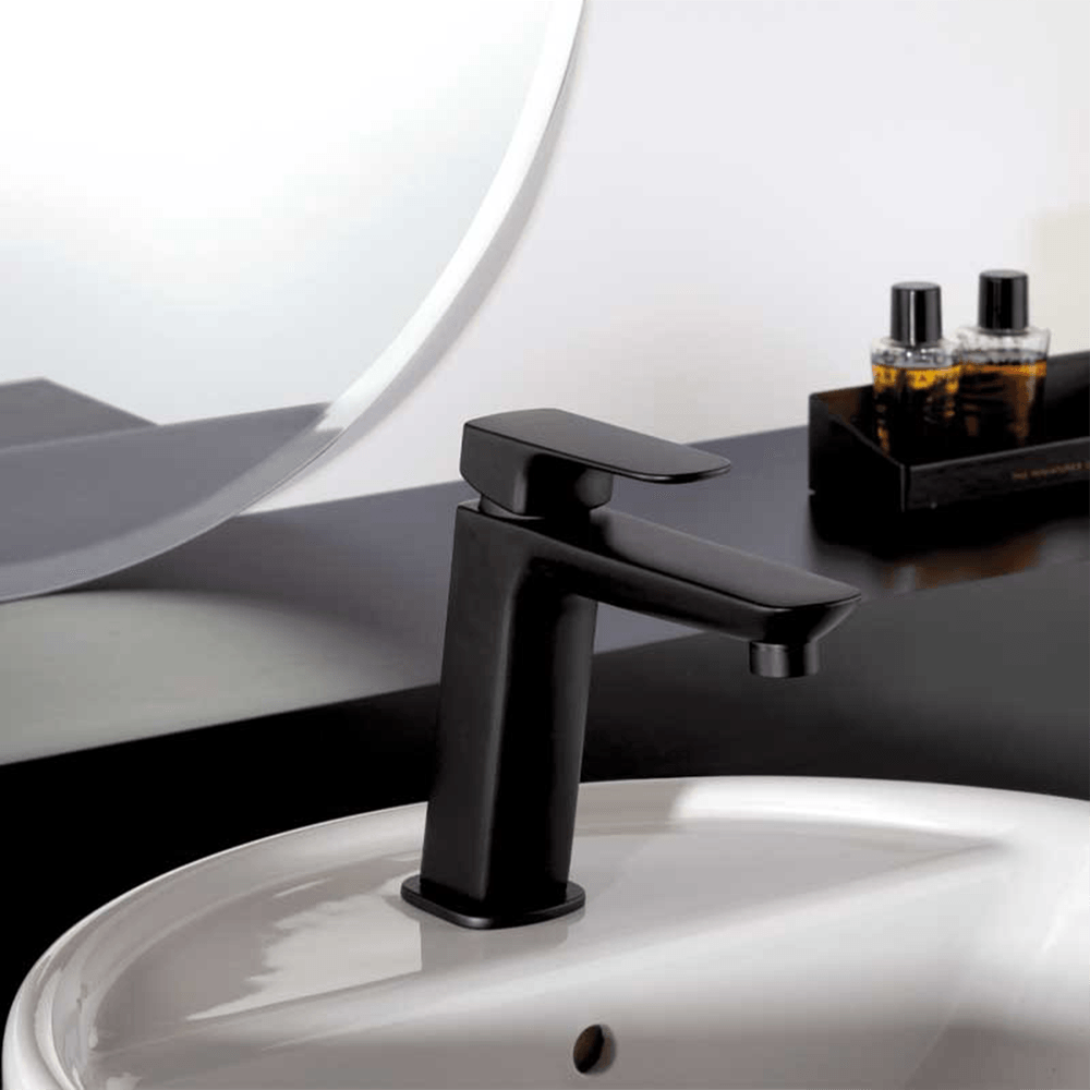 Grifo de Lavamanos Tamaño M Total Black Paini Nove - Atika