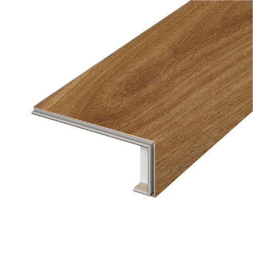 Nariz de Grada Recta SPC Forest Nut 1220x115x38 mm