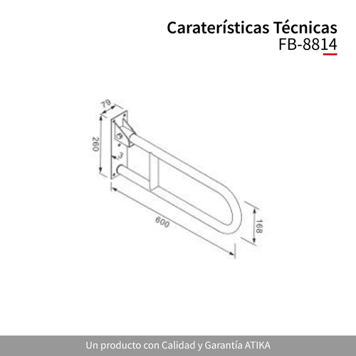 Barra de Seguridad Abatible Neubad