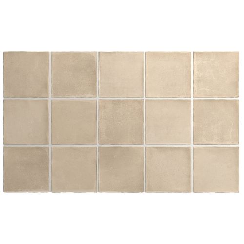 Porcelanato Argile Siena Mate 10x10 cm