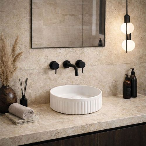 Lavamanos de Apoyo Redondo Ranurado Neubad