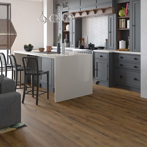 Piso Vinílico SPC Forest Walnut XL 1500x228x4mm+1mm, Antiscratch