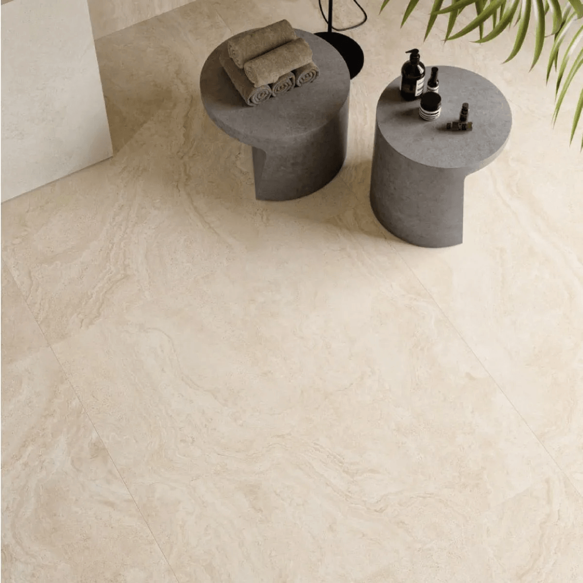 Porcelanato Unique Travertine Cream R 60x120 cm - Atika