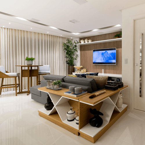 Porcelanato Materia Gesso Natural 60x60 cm