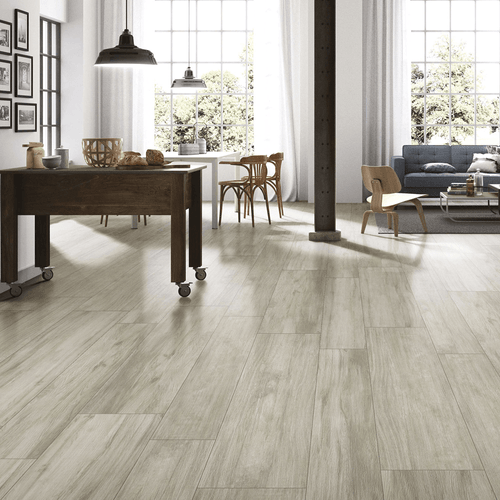 Porcelanato Oxford Light Grey 15x60 cm