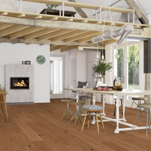 Piso de madera Oak Honey Gent Live Natural de 2200x181x13 mm