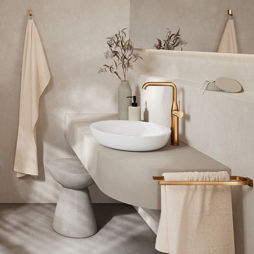 Grifo de Lavamanos XL Brushed Warm Sunset Grohe Essence New