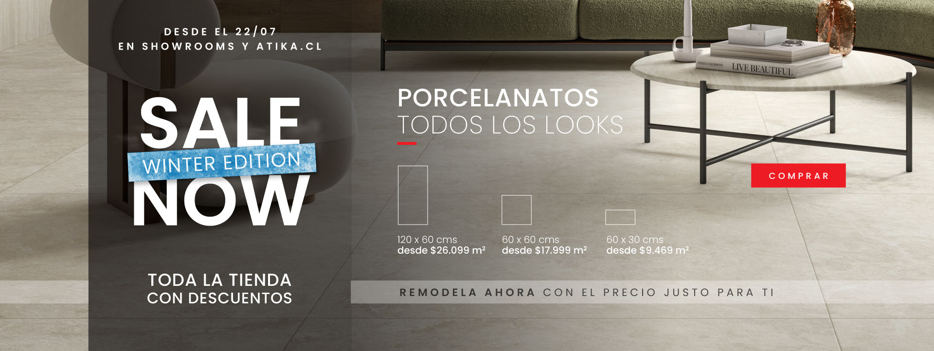 PORCELANATOS | TODOS LOS LOOKS