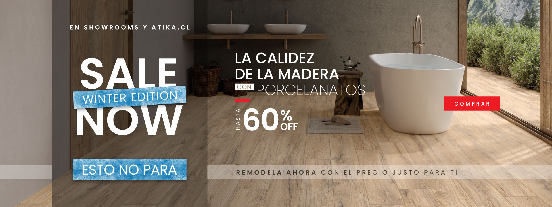 PORCELANATOS | LOOK MADERA 